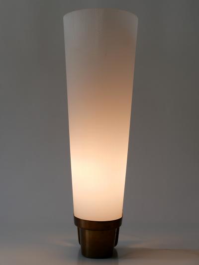 Large Mid Century Modern Brass Acrylic Wall Light or Sconce Germany 1950s