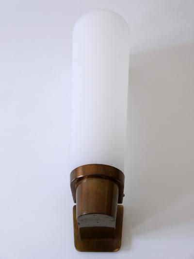 Large Mid Century Modern Brass Acrylic Wall Light or Sconce Germany 1950s