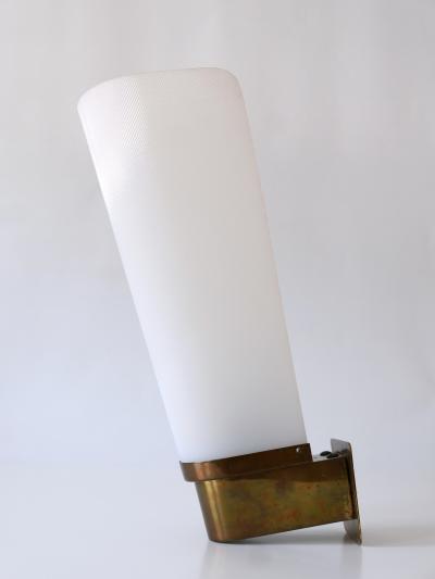 Large Mid Century Modern Brass Acrylic Wall Light or Sconce Germany 1950s