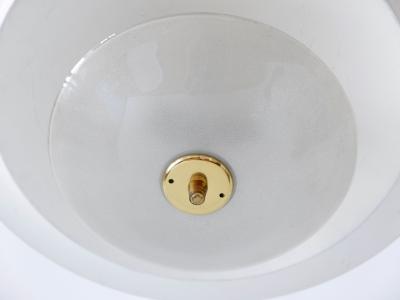 Large Mid Century Modern Ufo Ceiling Light or Pendant Lamp Germany 1950s 1
