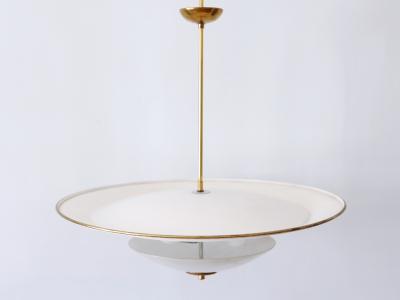 Large Mid Century Modern Ufo Ceiling Light or Pendant Lamp Germany 1950s 2