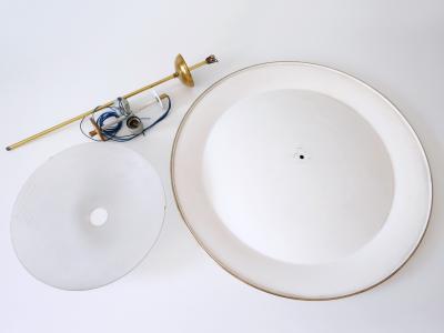 Large Mid Century Modern Ufo Ceiling Light or Pendant Lamp Germany 1950s 2