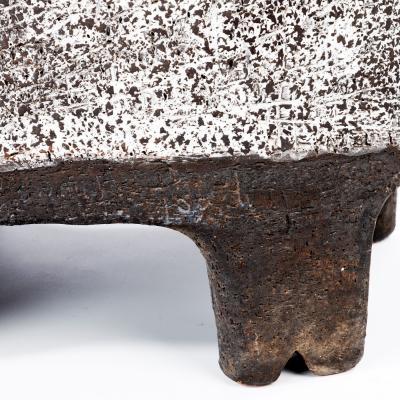 Large Mid Century Modern ceramic sculpture by Dominic Pouchain