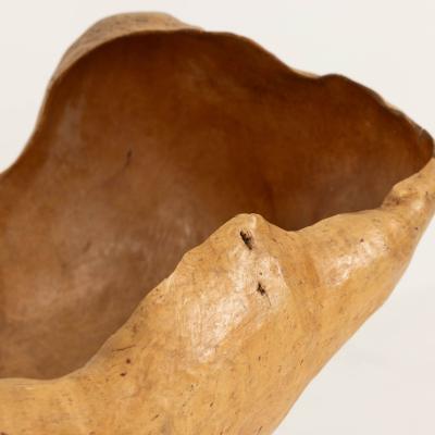 Large Mid Century Swedish Birch and Pine Root Bowl Tazza on Base