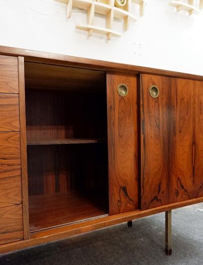 Large Mid Century Wooden Sideboard