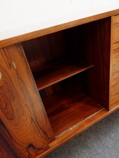 Large Mid Century Wooden Sideboard