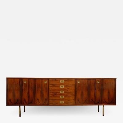 Large Mid Century Wooden Sideboard