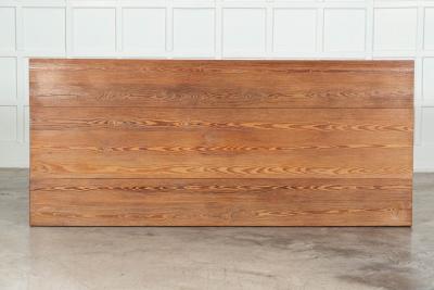 Large MidC English Pine Refectory Table Desk