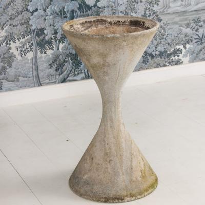 Large Midcentury Swiss Willy Guhl Spindle Diablo Planter