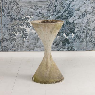 Large Midcentury Swiss Willy Guhl Spindle Diablo Planter