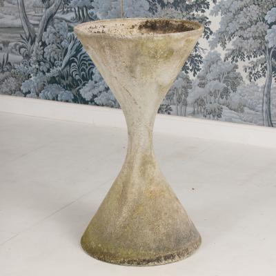 Large Midcentury Swiss Willy Guhl Spindle Diablo Planter