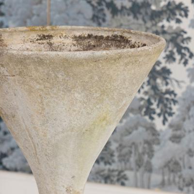 Large Midcentury Swiss Willy Guhl Spindle Diablo Planter