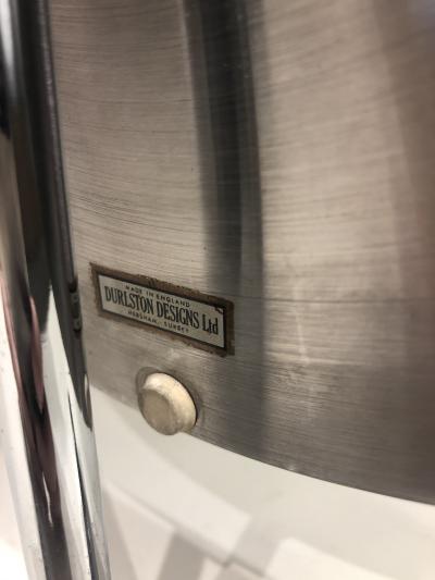 Large Minimalist Tripod Vanity Mirrol by Durlston Designs LTD