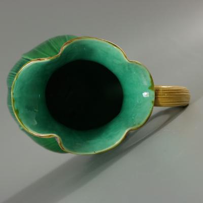 Large Minton Majolica Lily Jug Pitcher