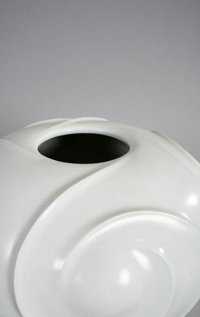 Large Modern Japanese Porcelain Studio Vase