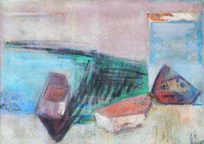 Large Modernist Seascape