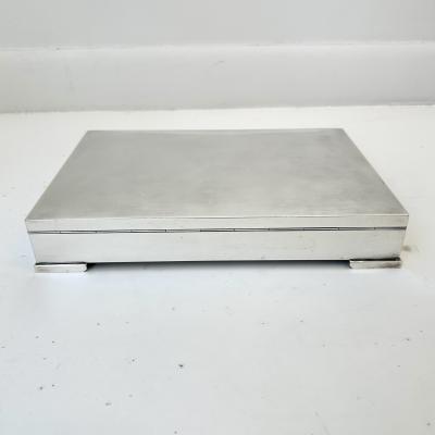 Large Modernist Sterling Silver Box Argentina
