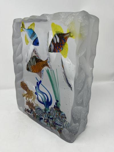 Large Murano Glass Aquarium