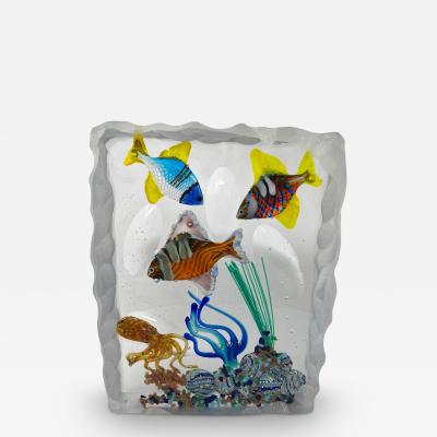 Large Murano Glass Aquarium