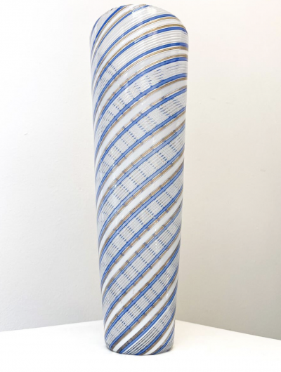 Large Murano Glass Vase by Dino Martens 1950s