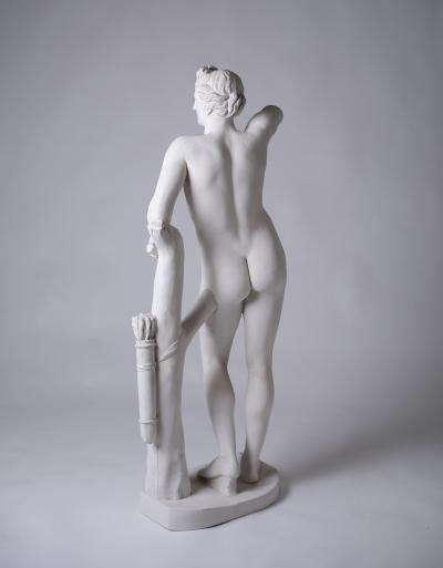 Large Neoclassic Plaster Statue of Dionysos or Bacchus France circa 1930