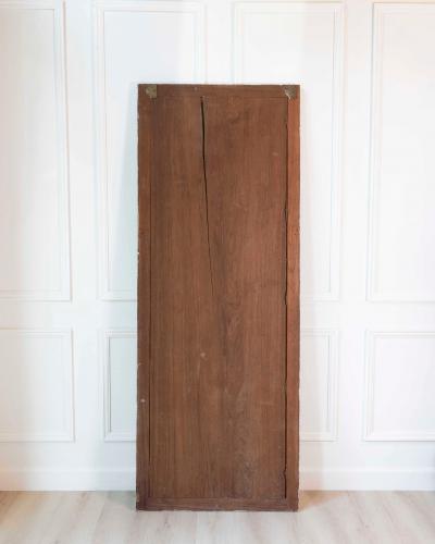 Large Painted Napoleon III Mirror