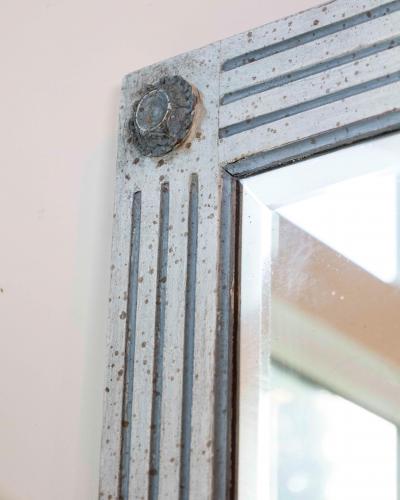 Large Painted Napoleon III Mirror