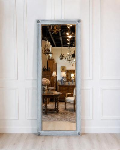 Large Painted Napoleon III Mirror