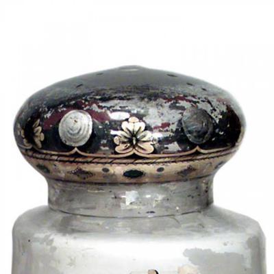 Large Painted Victorian Apothecary Jar