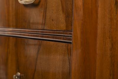 Large Pair 19th Century Italian Walnut Chest Of Drawers