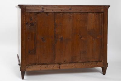 Large Pair 19th Century Italian Walnut Chest Of Drawers