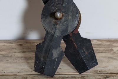 Large Pair 19thC French Copper Clock Tower Hands