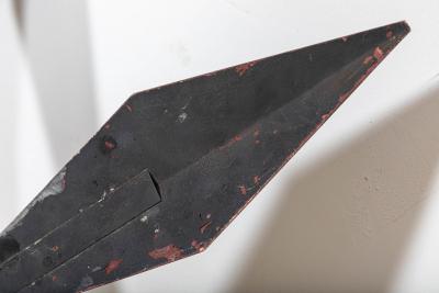 Large Pair 19thC French Copper Clock Tower Hands