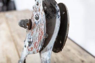 Large Pair 19thC French Copper Clock Tower Hands