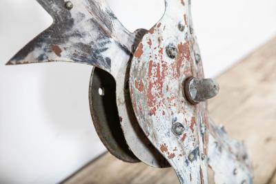 Large Pair 19thC French Copper Clock Tower Hands