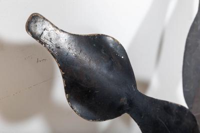 Large Pair 19thC French Zinc Clock Tower Hands