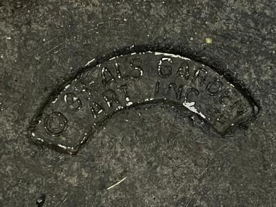 Large Pair Neoclassical Style Cast Stone Planters with Undertrays