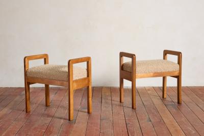 Large Pair of Italian Stools
