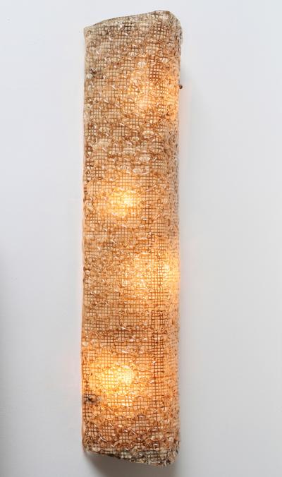 Large Pair of Murano Glass Wall Lights in Stock