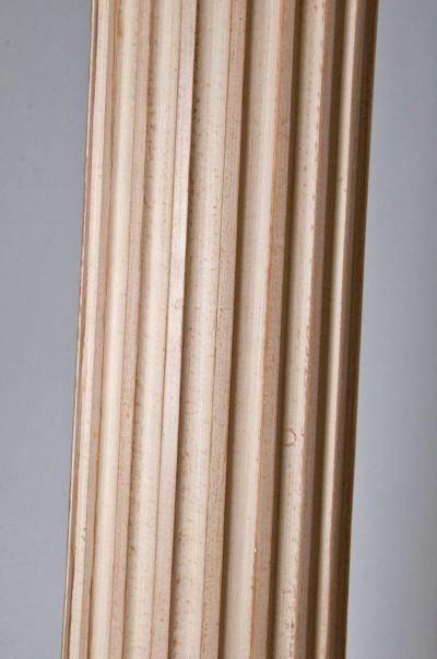 Large Pair of Vintage French Wood Columns circa 1960