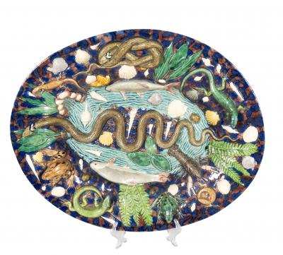 Large Palissy Platter