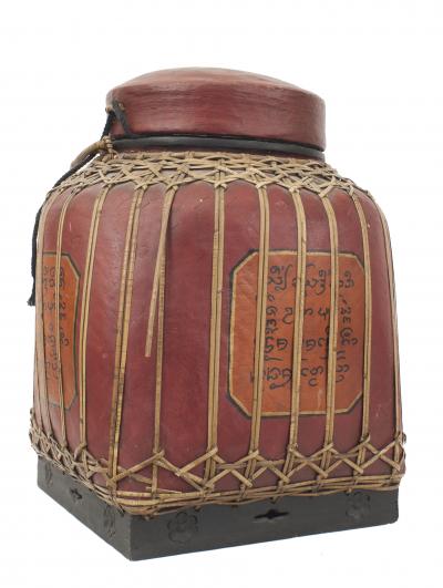 Large Papier Mache Apothecary Jar
