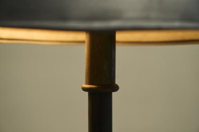 Large Patinated Bauhaus Style Table Lamp 1940s