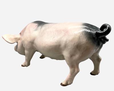 Large Pig In Ceramic Normandy France Circa 1930