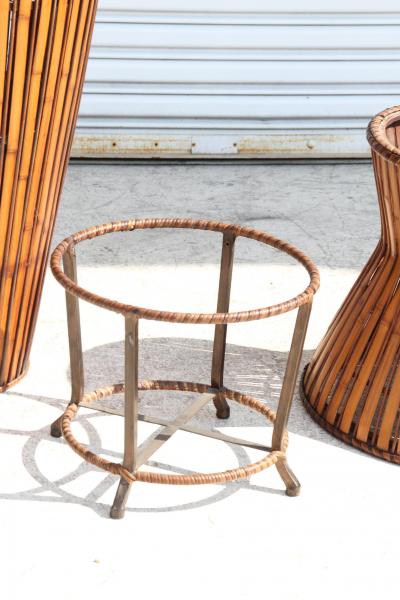 Large Pineapple Shaped Basket on Stand