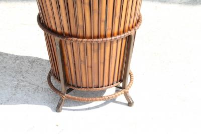Large Pineapple Shaped Basket on Stand