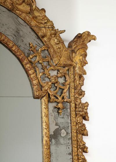 Large R gence Carved Giltwood Wall Mirror