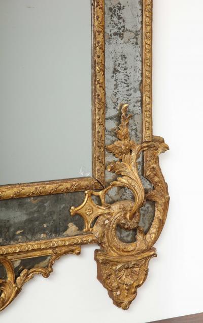 Large R gence Carved Giltwood Wall Mirror