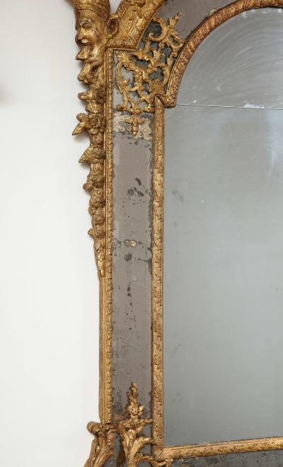 Large R gence Carved Giltwood Wall Mirror