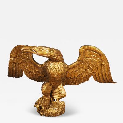 Large Regency Giltwood Eagle